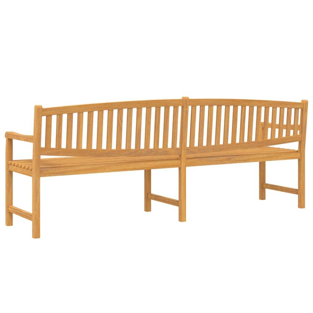 Maison Chic - Banc de jardin - Banc d'extérieur - Banquette 228x59,5x90 cm bois de teck solide - Imagen 5