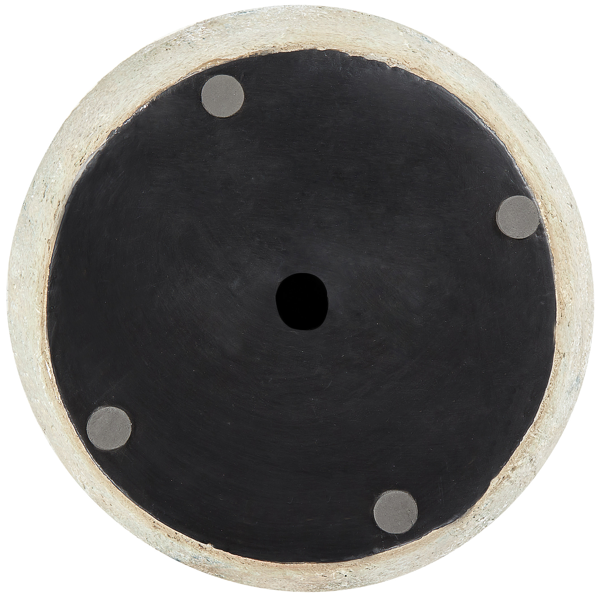 Beliani - Pot de Fleurs Vert en Terre Cuite 51 cm Ovale Extérieur et Intérieur Jardin Salon Accessoires - Imagen 5