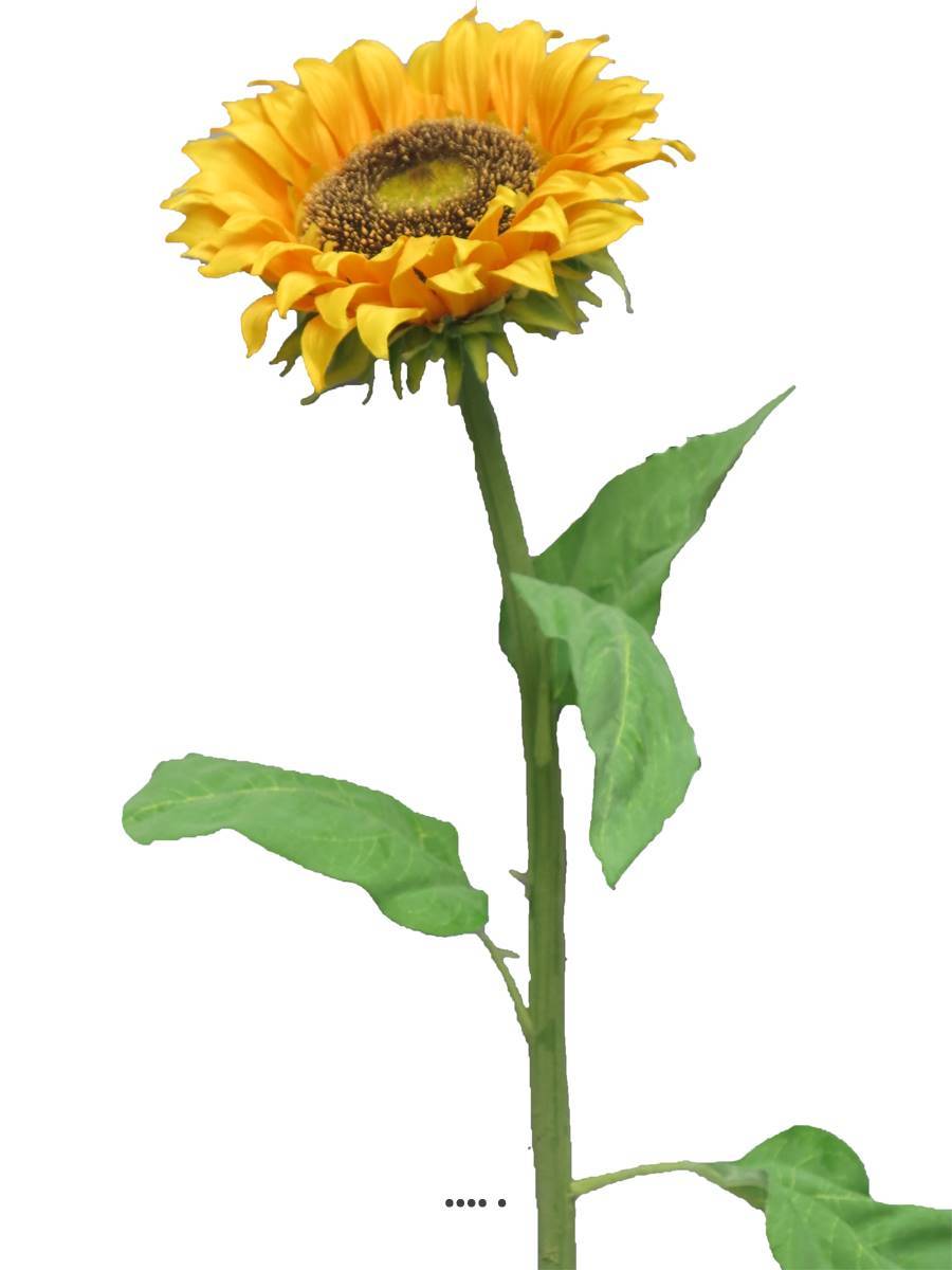 Artificielles - Tournesol artificiel en branche H 77 cm - BEST - Imagen 2