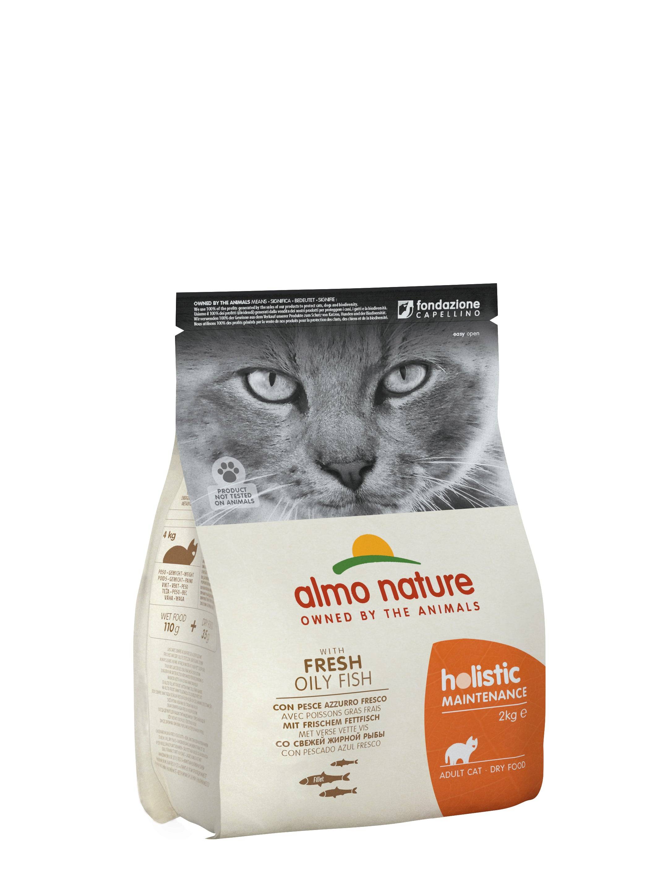 Almo Nature - Almo Nature - Croquettes Holistic Maintenance au Poisson pour Chat - Imagen 1