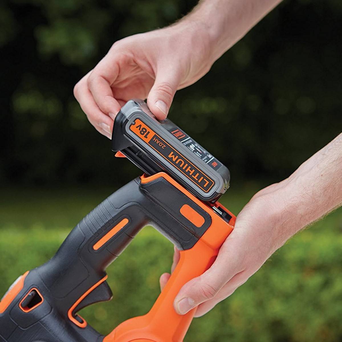 Taille haies anti blocage 18V 50cm avec batterie 2Ah et chargeur - BLACK+DECKER GTC18502PC-QW - Image 6