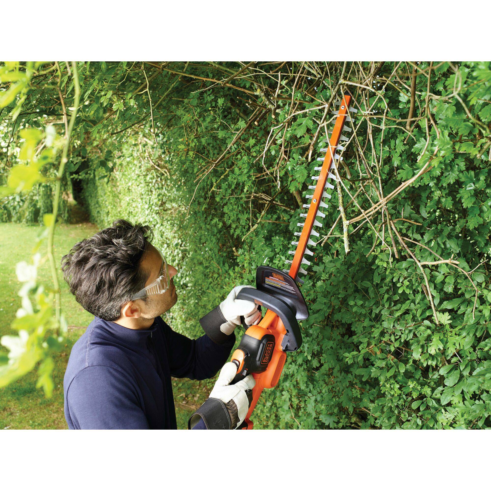Taille haies anti blocage 18V 50cm avec batterie 2Ah et chargeur - BLACK+DECKER GTC18502PC-QW - Image 3