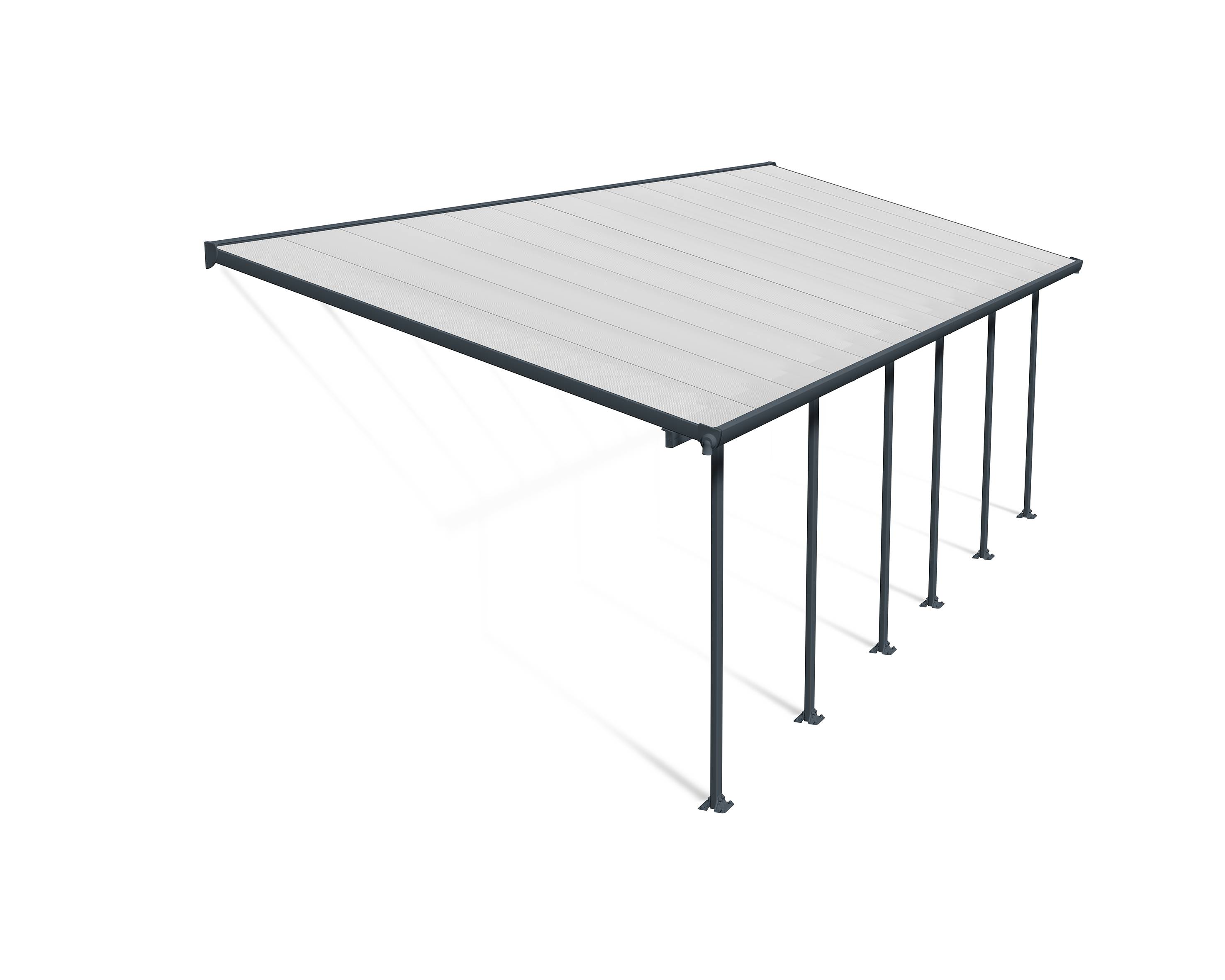 Canopia - Canopia Pergola Feria 3X8,5 Grise - Imagen 1