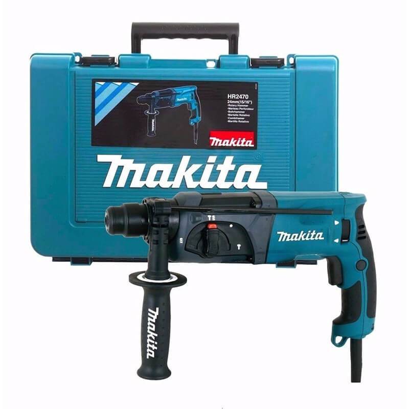 Perforateur burineur SDS-Plus 780W 2,4 J - MAKITA - coffret de transport - HR2470 - Image 1