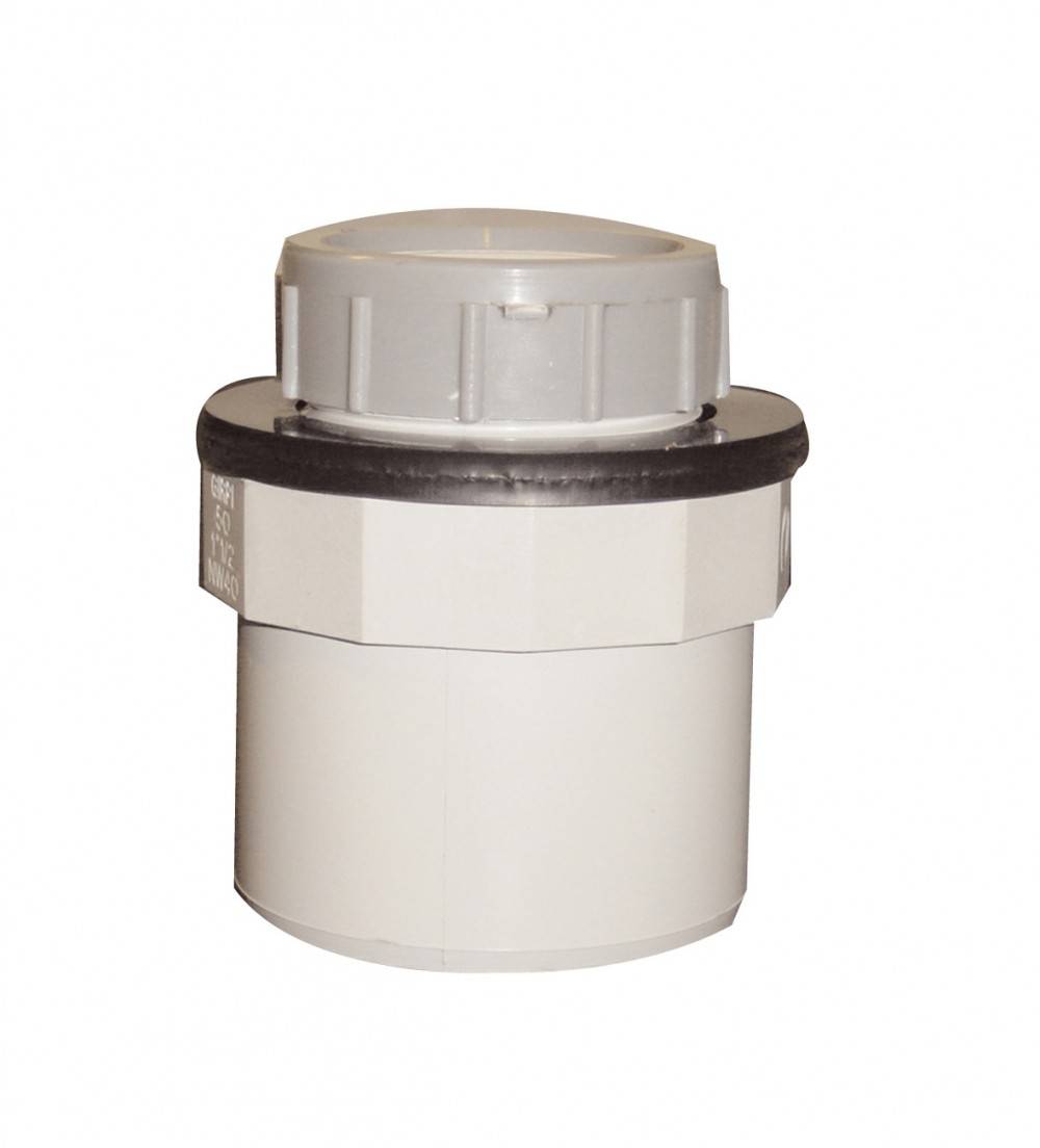 Girpi - Embout de connexion pvc gris Girpi - Image 1