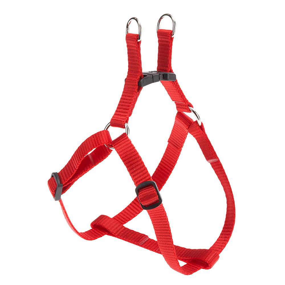 Ferplast - Ferplast Harnais Chien Petite Taille EASY XS, Harnais pour Chat Ajustable, Facile à Porter, 33-46 cm. Rouge - Imagen 1
