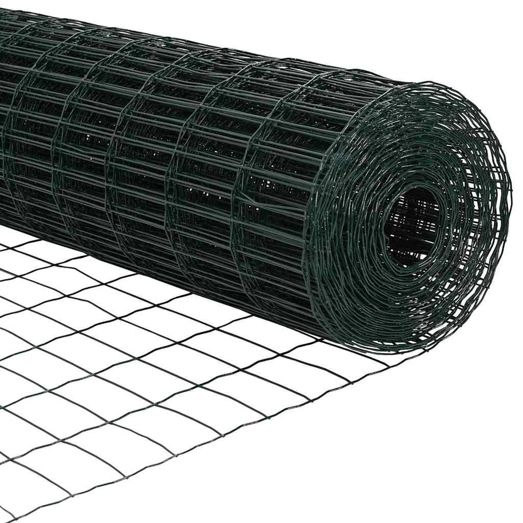 PANGIVO - Clôture acier PVC verte 0,4 x 25 m, Poids :16.65kg - PANGIVO - Image 8