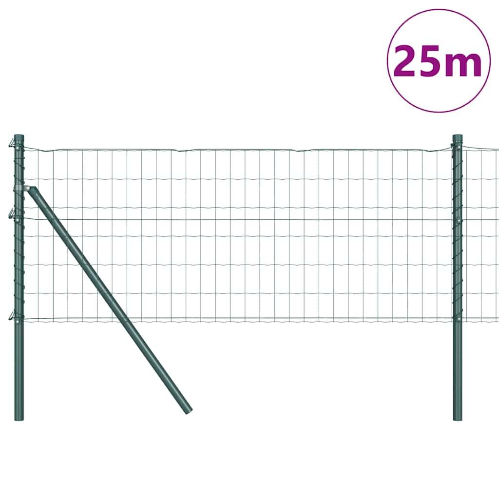 PANGIVO - Clôture acier PVC verte 0,4 x 25 m, Poids :16.65kg - PANGIVO - Image 3