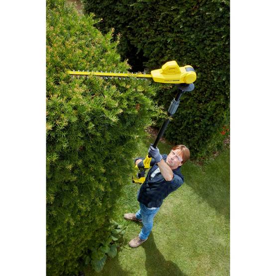 stanley - Taille-Haies sur Perche 18V STANLEY FATMAX V20 SFMCPH845M1-QW - 1 Batterie 4Ah + Chargeur - Image 2