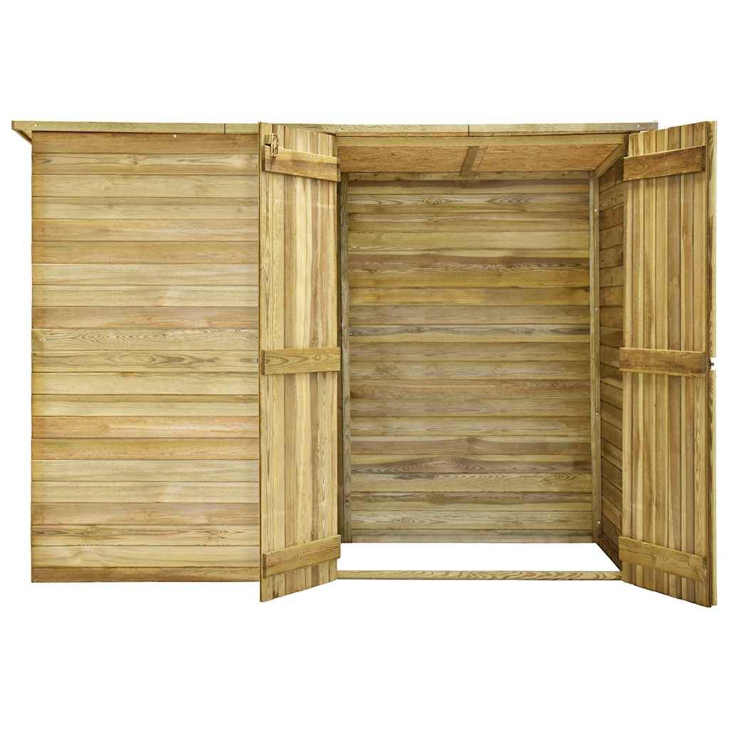Vidaxl - Abri de jardin 232x110x170 cm Bois de pin imprégné 2.6m² vidaXL 46363 - Imagen 9