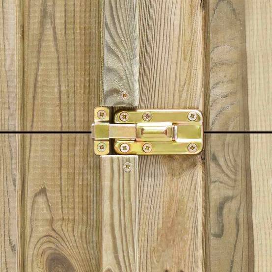 Vidaxl - Abri de jardin 232x110x170 cm Bois de pin imprégné 2.6m² vidaXL 46363 - Imagen 5