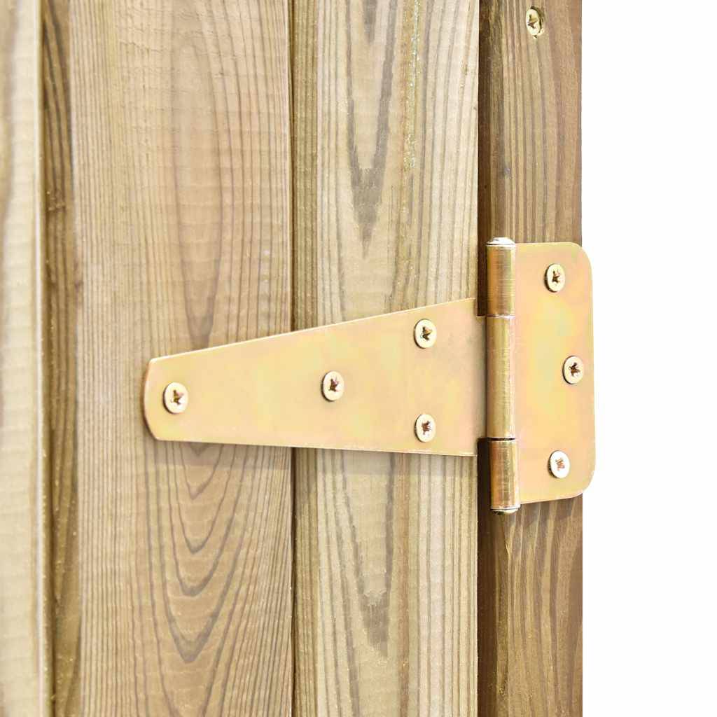Vidaxl - Abri de jardin 232x110x170 cm Bois de pin imprégné 2.6m² vidaXL 46363 - Imagen 6