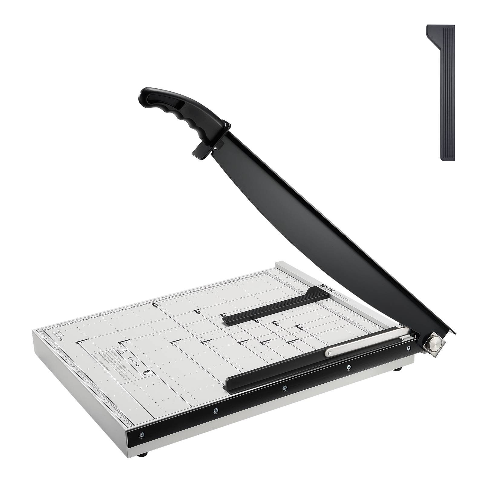 VEVOR Massicot A3 capacité 15 feuilles, largeur coupe 45.7cm, guillotine avec sécurité, pour bureau/imprimerie/école. - Image 1