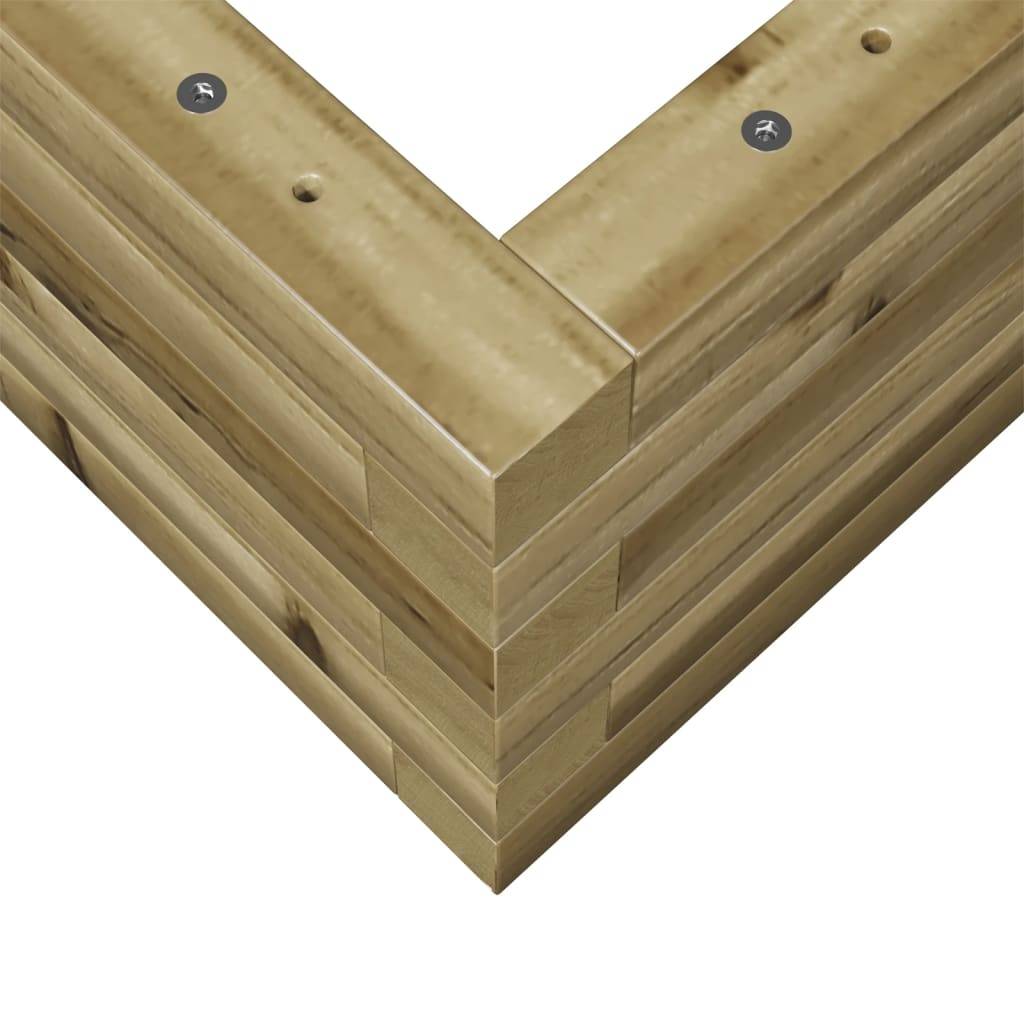 Maison Chic - Jardinière, Bac à fleurs, Pot de fleurs 70x40x23 cm bois de pin imprégné - Imagen 8
