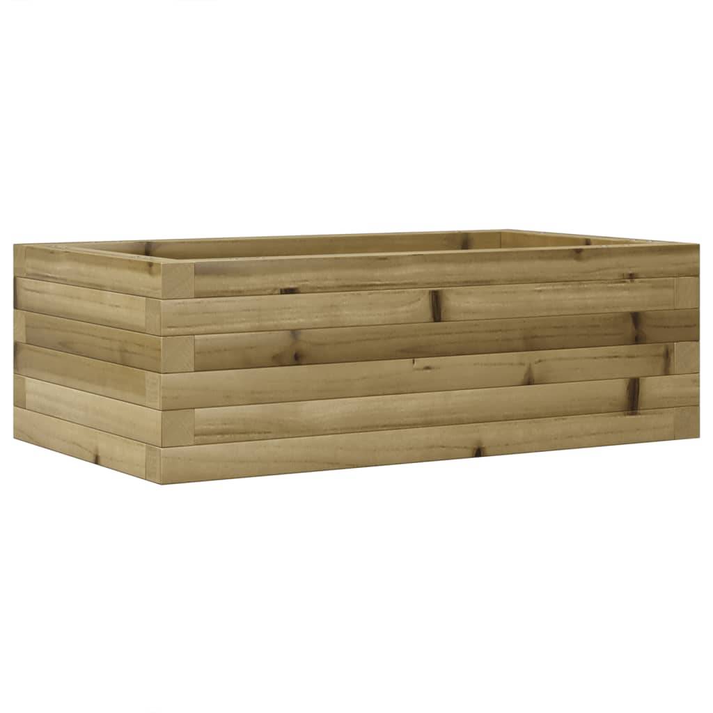 Maison Chic - Jardinière, Bac à fleurs, Pot de fleurs 70x40x23 cm bois de pin imprégné - Imagen 1