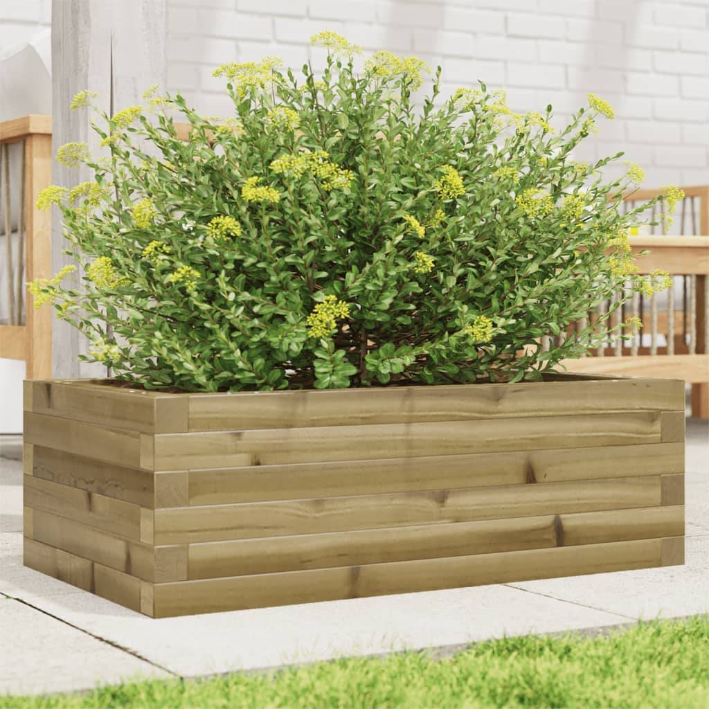 Maison Chic - Jardinière, Bac à fleurs, Pot de fleurs 70x40x23 cm bois de pin imprégné - Imagen 2