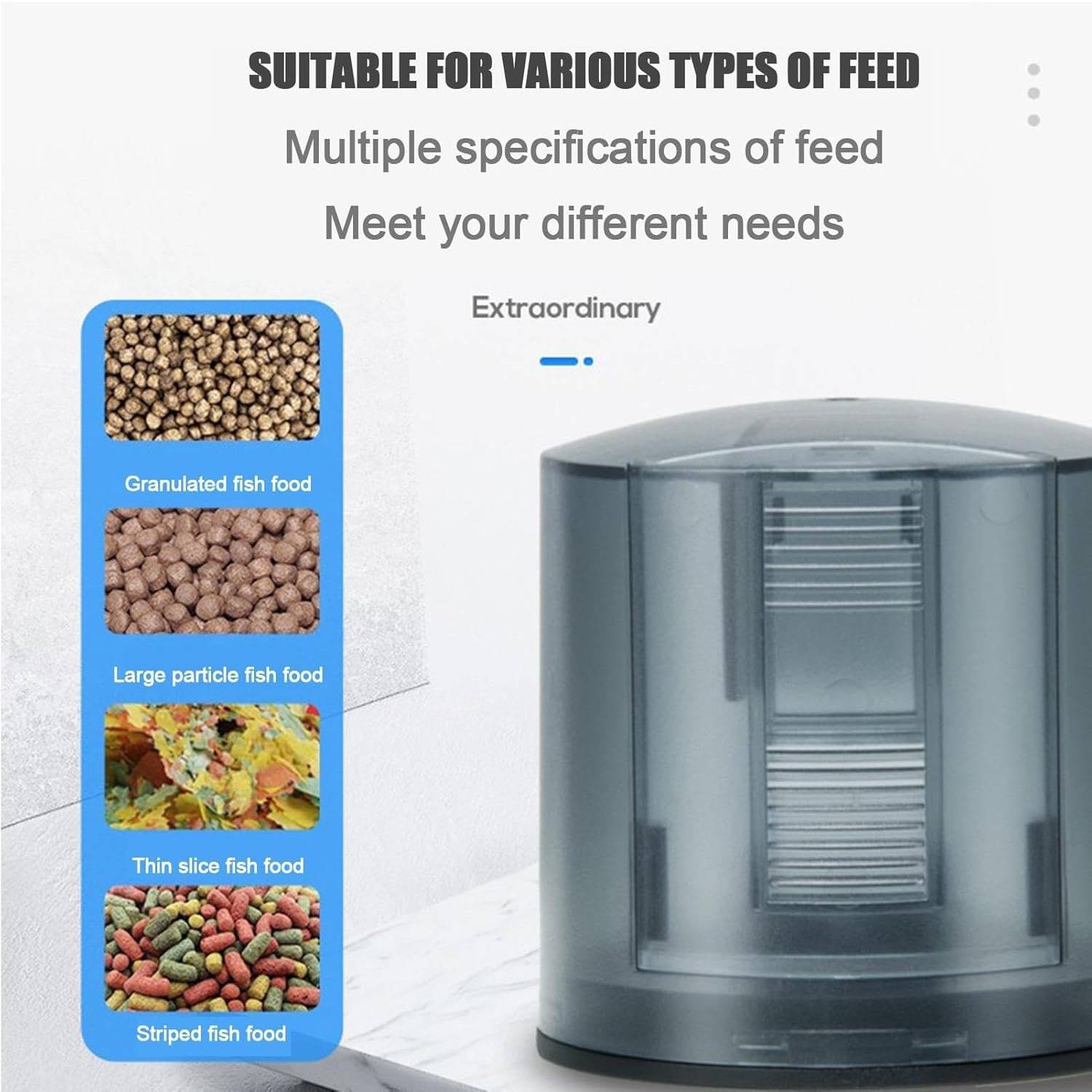 Distributeur automatique de nourriture avec minuterie intelligente DtopbuyAge - Image 3
