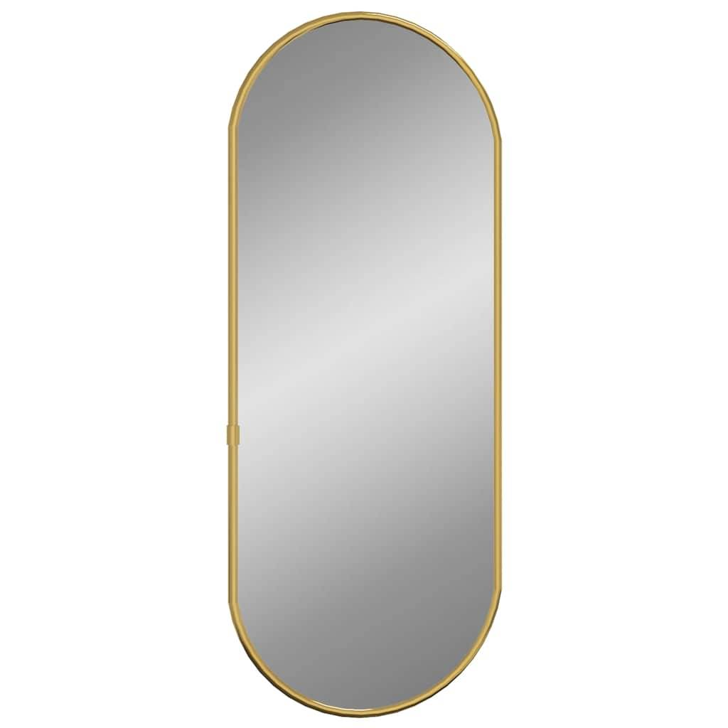 Maison Chic - Miroir mural Doré 60x25 cm Ovale Maison Chic