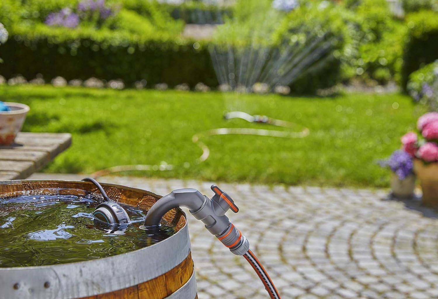 Gardena - Rallonge de tuyau télescopique pour pompe pour collecteur d'eau de pluie - GARDENA - 1420-20 - Imagen 2