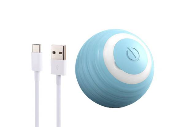 Objet pour chat chien balle d'évasion balle électrique usb vibration led - Image 6