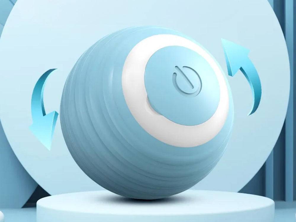 Objet pour chat chien balle d'évasion balle électrique usb vibration led - Image 5