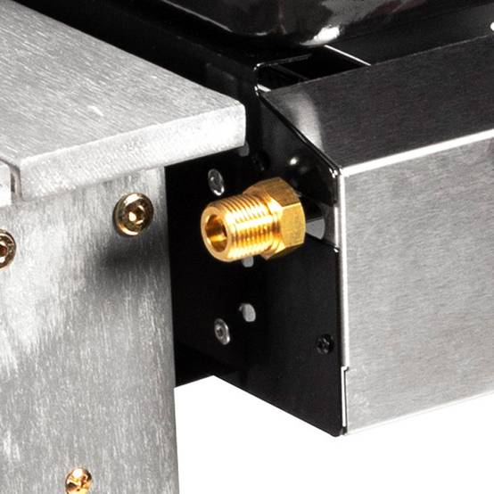 Somagic - Plancha gaz sur chariot - SOMAGIC - Métal - Argent - Image 6