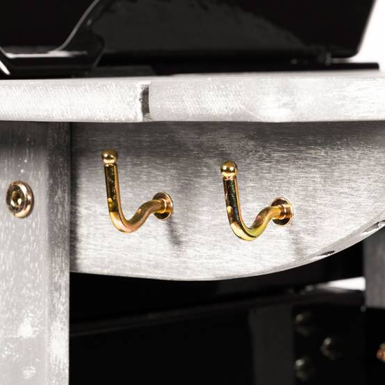 Somagic - Plancha gaz sur chariot - SOMAGIC - Métal - Argent - Image 9