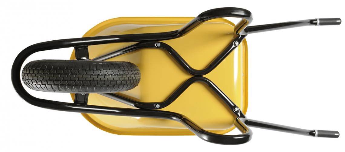 Haemmerlin - Brouette Bati Plus 110 L Reno Alpha peinte roue gonflée Haemmerlin - Image 3