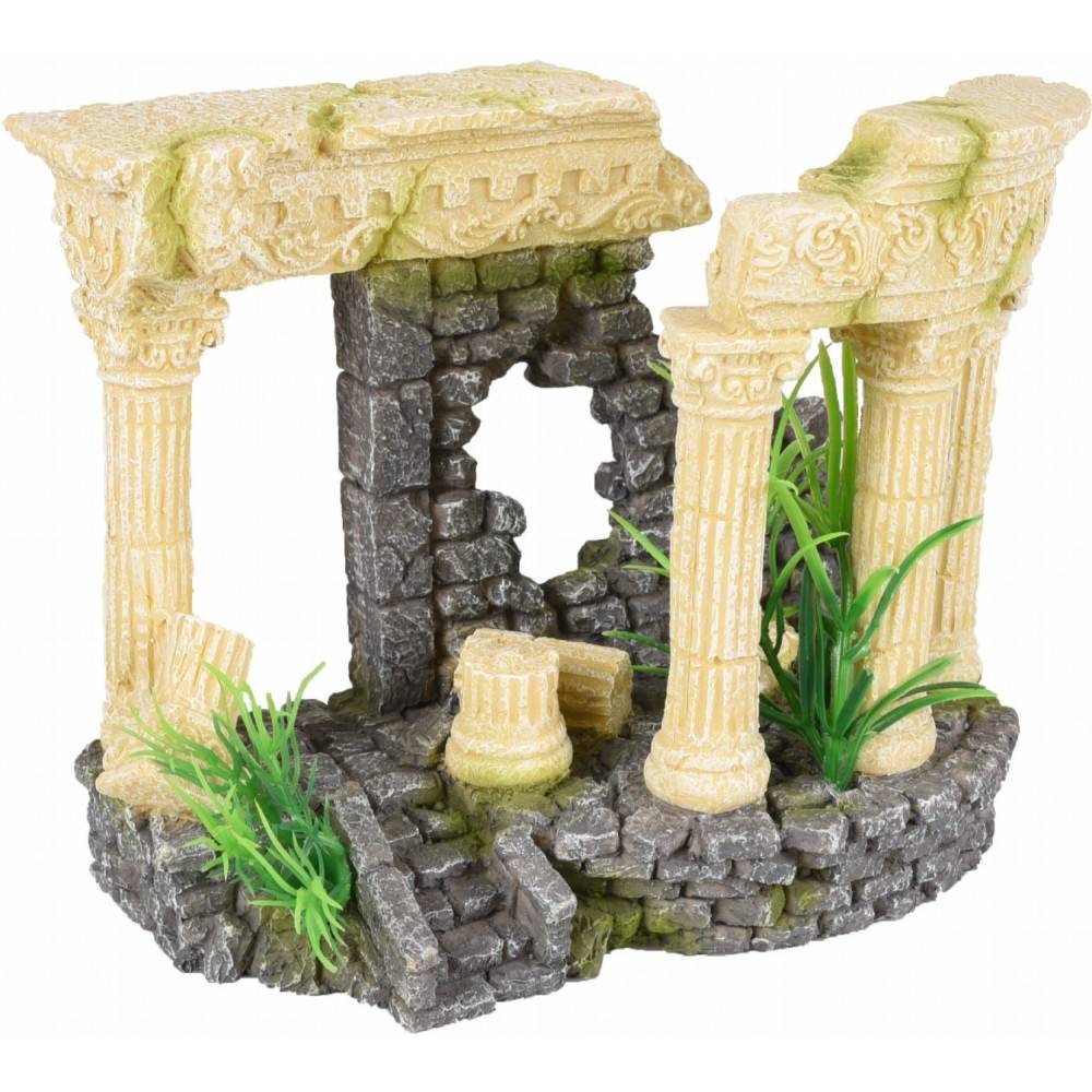 Ruine colossos colonnes. 21 x 11 x 15 cm. Décoration aquarium. - Imagen 1