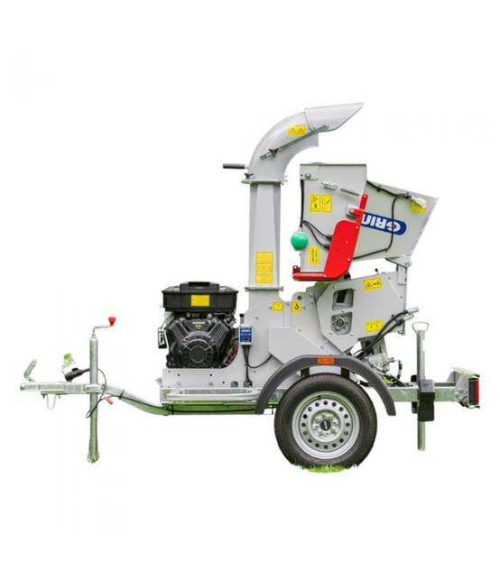 Grin - Broyeur de végétaux GRIN, 120mm, Briggs Stratton 627cc, attelage remorque - BIOCH120-ROAD - Image 2