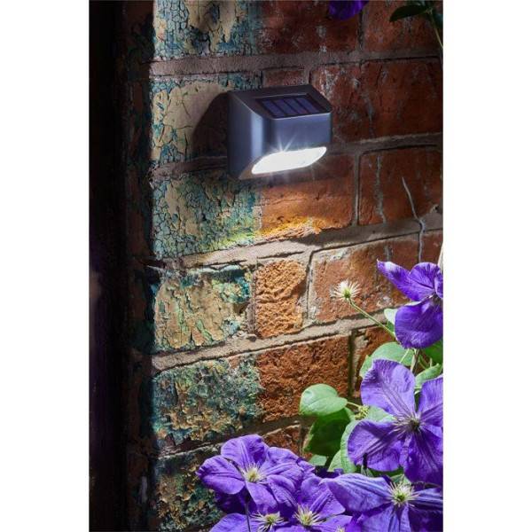 MARKET24 - Foco solar - SMART SOLAR - Primer cerca o pared - 10L - Imagen 2