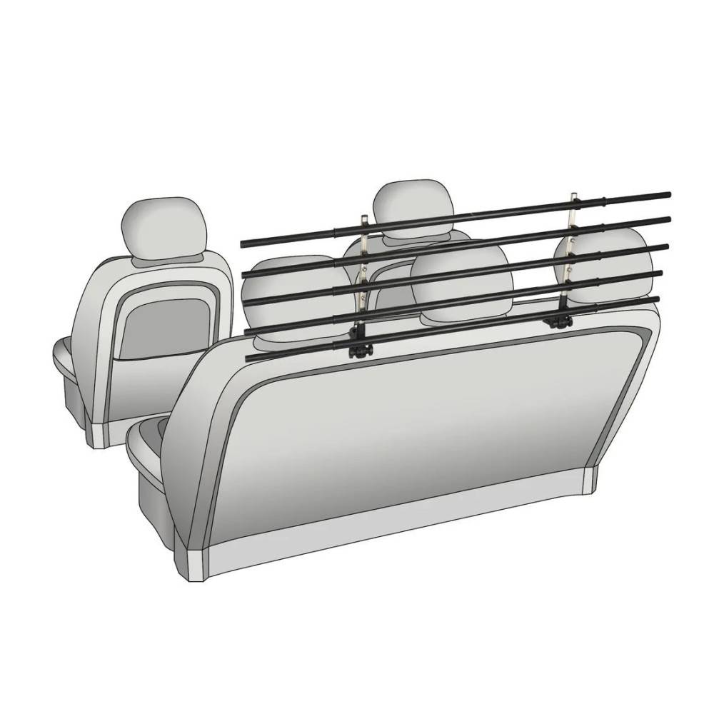 Grille de protection pour voiture Wilmo couleur noir pour votre chien - Imagen 6