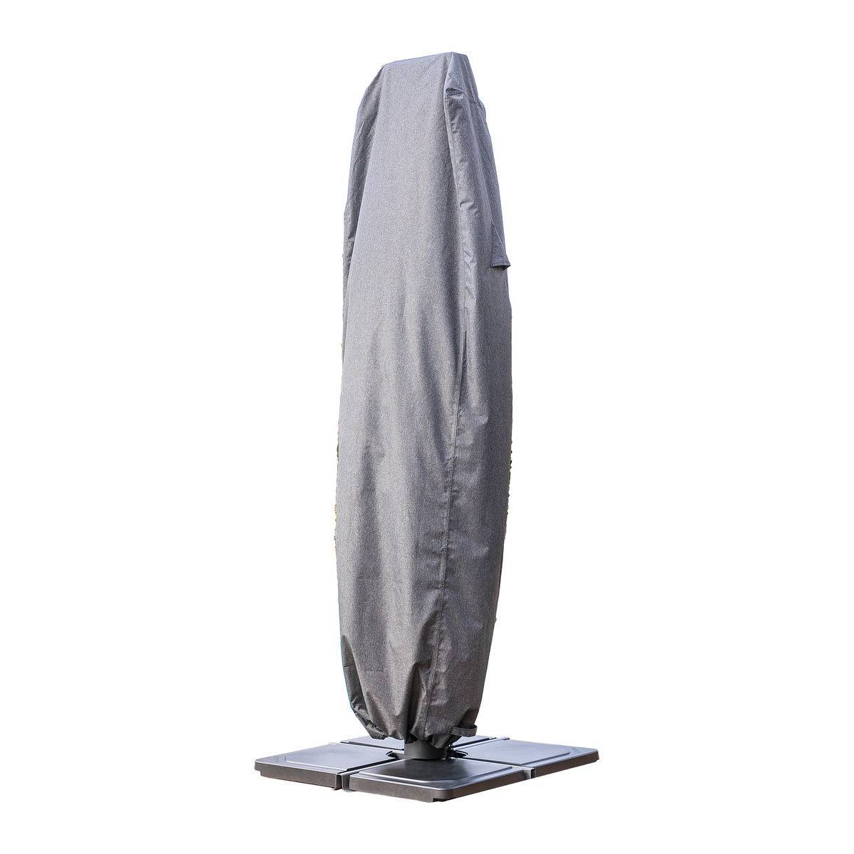Hesperide - Housse de protection "Hambo" pour parasol décentré L 257x70x40cm en polyester - Hespéride - Imagen 2