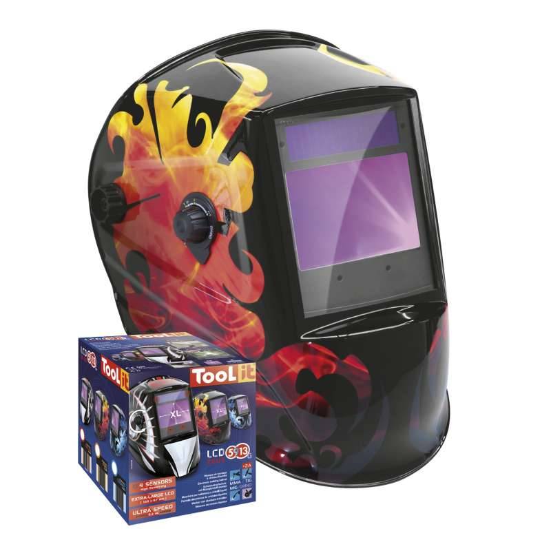 Masque LCD ZEUS 5-9/9-13 G FIRE GYS Gys - Imagen 2