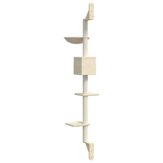 Vidaxl - Arbre à chat mural avec griffoir crème 187 cm vidaXL 172398 - Image 7
