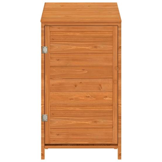 Abri de jardin 0.29m² - Cabane de jardin - Remise de jardin Marron 55x52x112 cm Bois de sapin solide MAISON CHIC - Image 3
