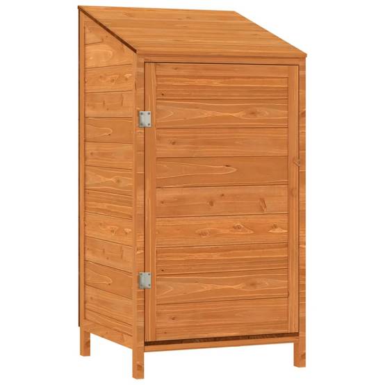 Abri de jardin 0.29m² - Cabane de jardin - Remise de jardin Marron 55x52x112 cm Bois de sapin solide MAISON CHIC - Image 1