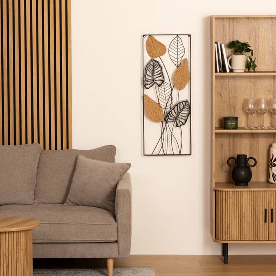 Déco murale métal 35x90 Rosa Atmosphera - Image 2