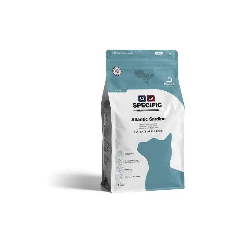 Croquettes chat FQD-F ATLANTIC SARDINE - SPECIFIC 2 kg
