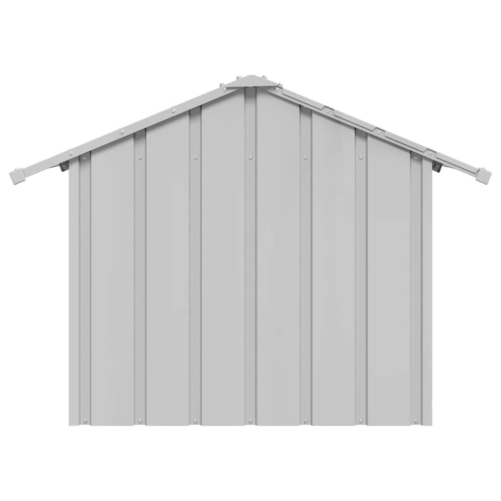 Vidaxl - Niche pour chien avec toit noir 85x107x81 cm acier galvanisé vidaXL 4100914 - Image 5