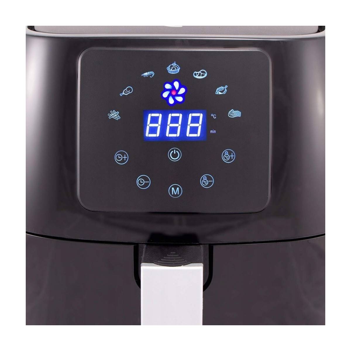 Friteuse à air chaud Masterchef numérique 4,5 L sans huile 1400W 80 - 200°C Minuterie - Image 3