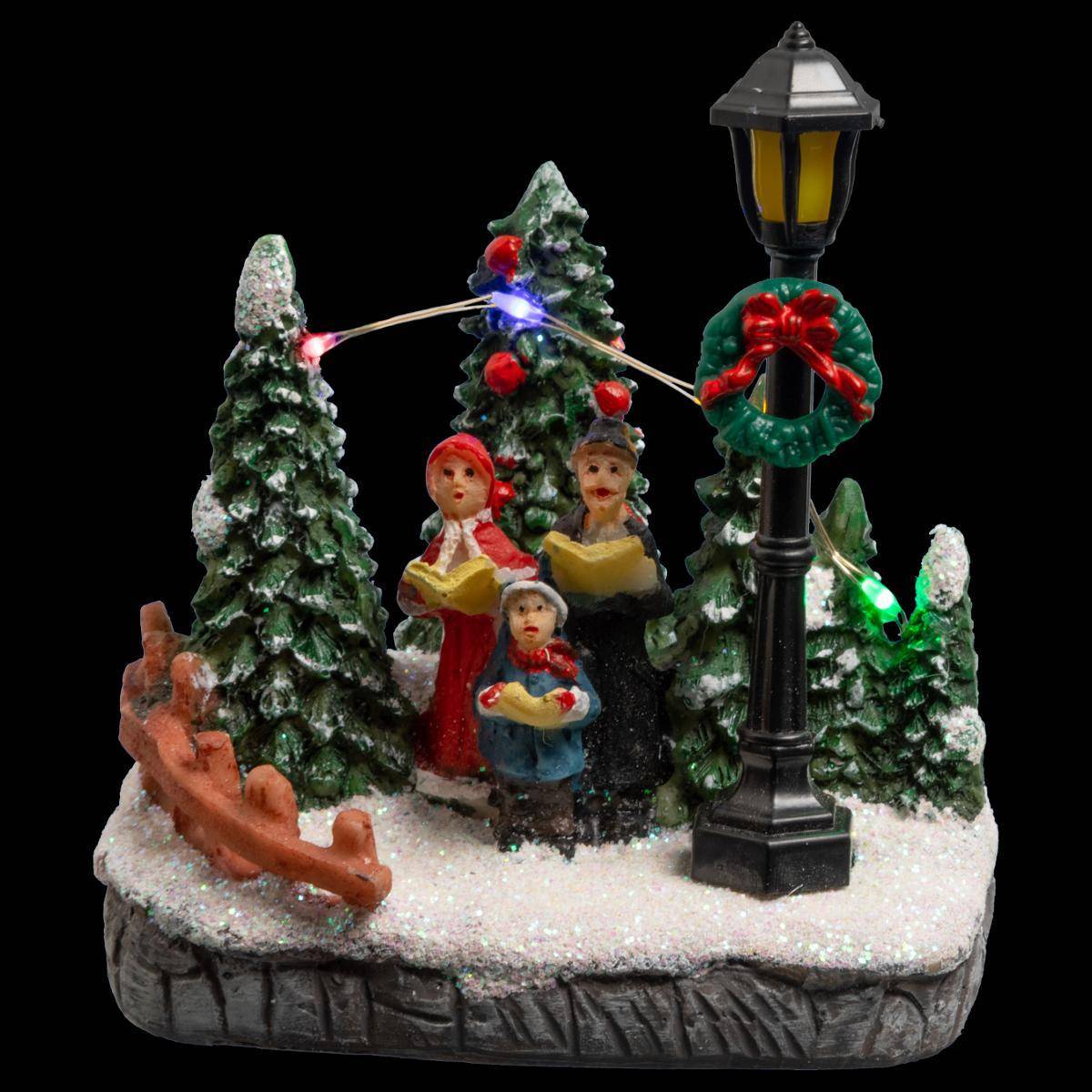 Feeric Christmas - Sujet lumineux sapin bonhomme de neige 3 - 4 LED assorti - Feeric Lights & Christmas - Imagen 1