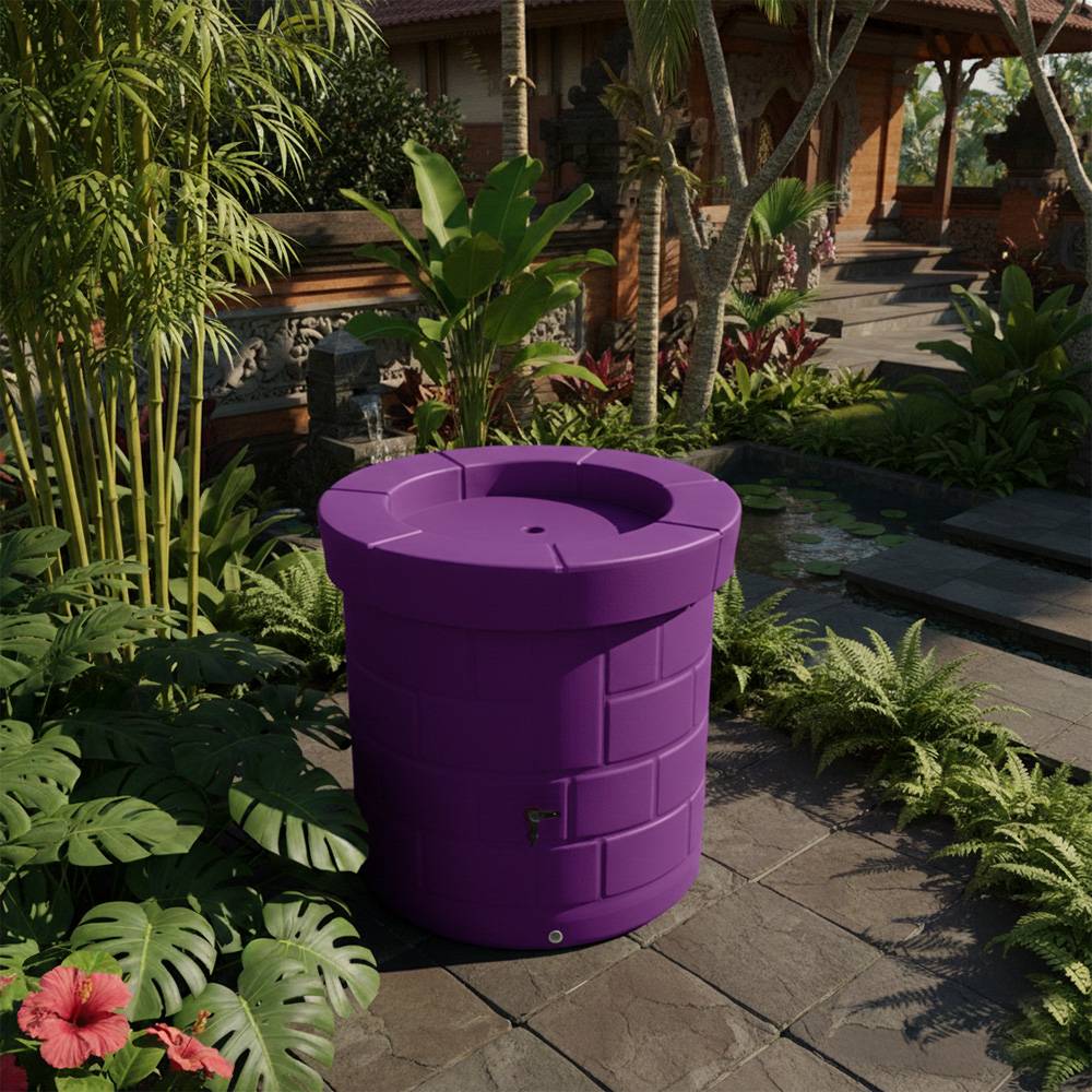 Récupérateur d'eau de pluie 340l + kit complet - plast'up rotomoulage - Image 4
