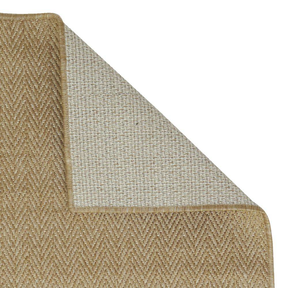 Aubry Gaspard - Tapis extérieur en polypropylène beige 150 x 200 cm - Imagen 3