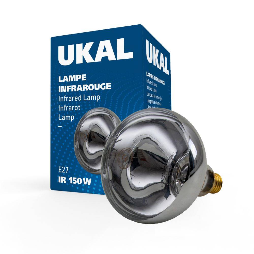 Ukal - Ampoule infrarouge 150 W claire UKAL - Image 4