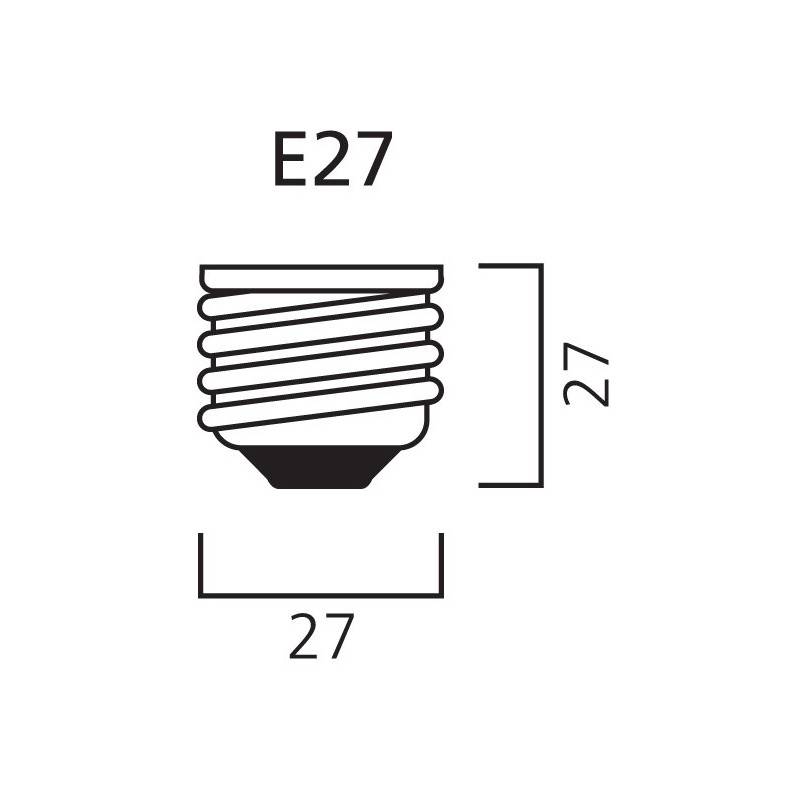 Ampoule led STD E27 827 14W égal à 100W Dep rad SYLVANIA - Image 4