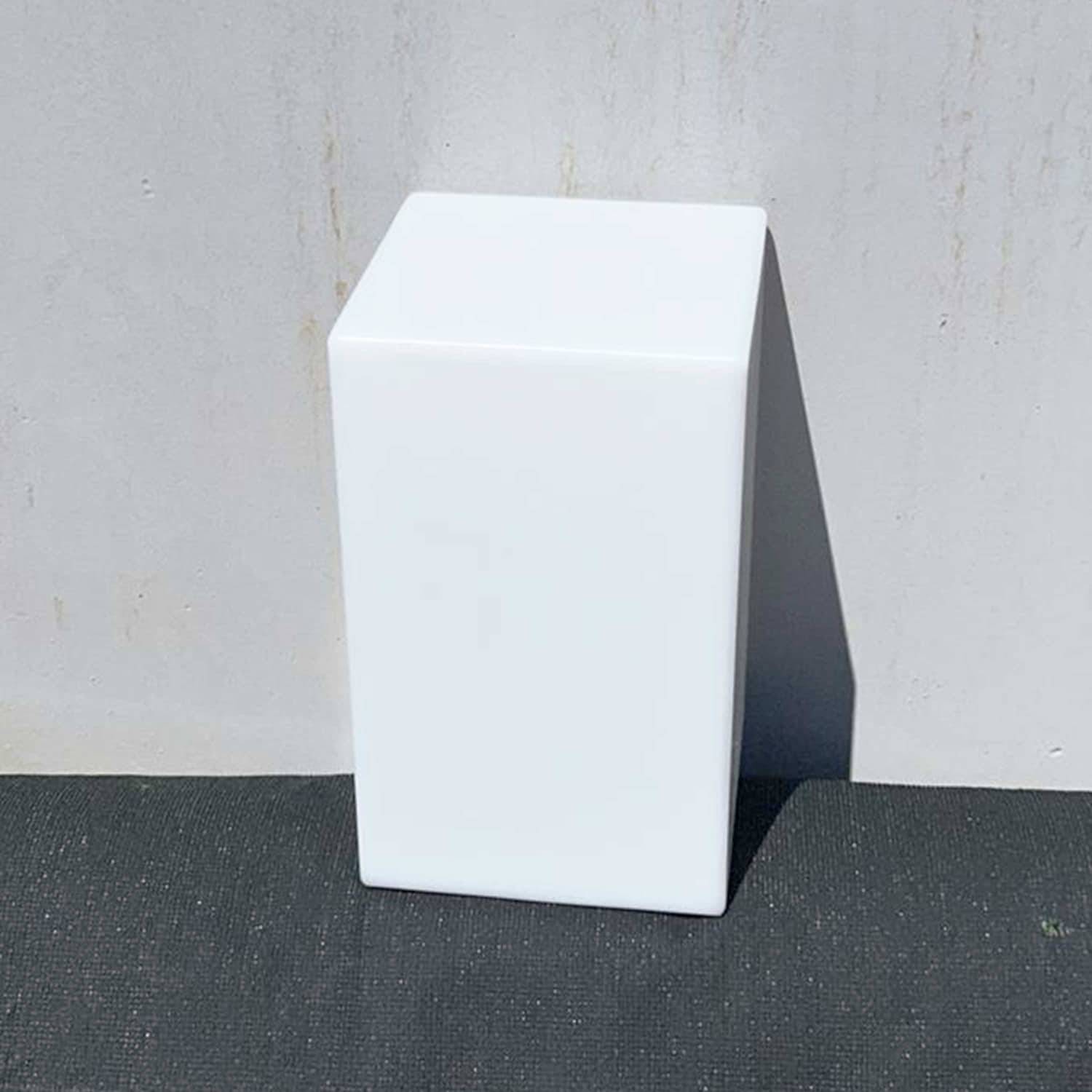 Tabouret Solaire Rechargeable Blanc Stool De Parking Lumineux - Image 3