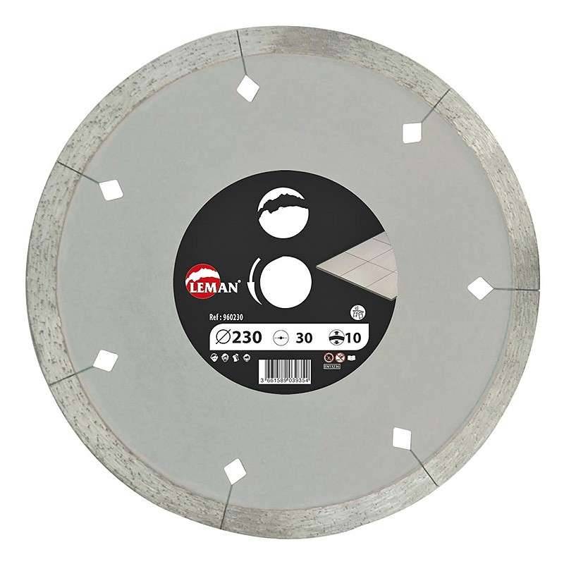 Disque Diamant LEMAN segment lisse - taille 230 x 30 - LEMAN - Imagen 2