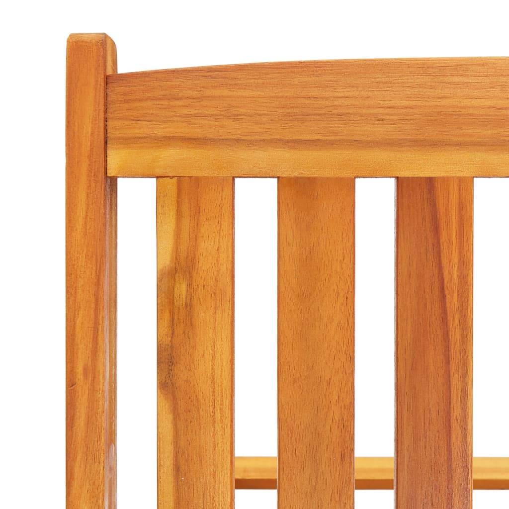 Helloshop26 - Lot de 2 transats chaise longue bain de soleil lit de jardin terrasse meuble d'extérieur avec coussins bois d'acacia solide - Imagen 9