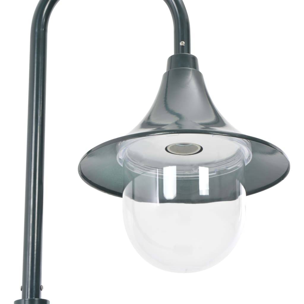 Lampadaire de jardin - Lampadaire d'extérieur E27 120 cm Aluminium Vert foncé MP522 - Image 4